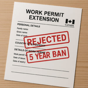dummy work permit extension